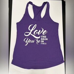 Purple Racerback Tank Top